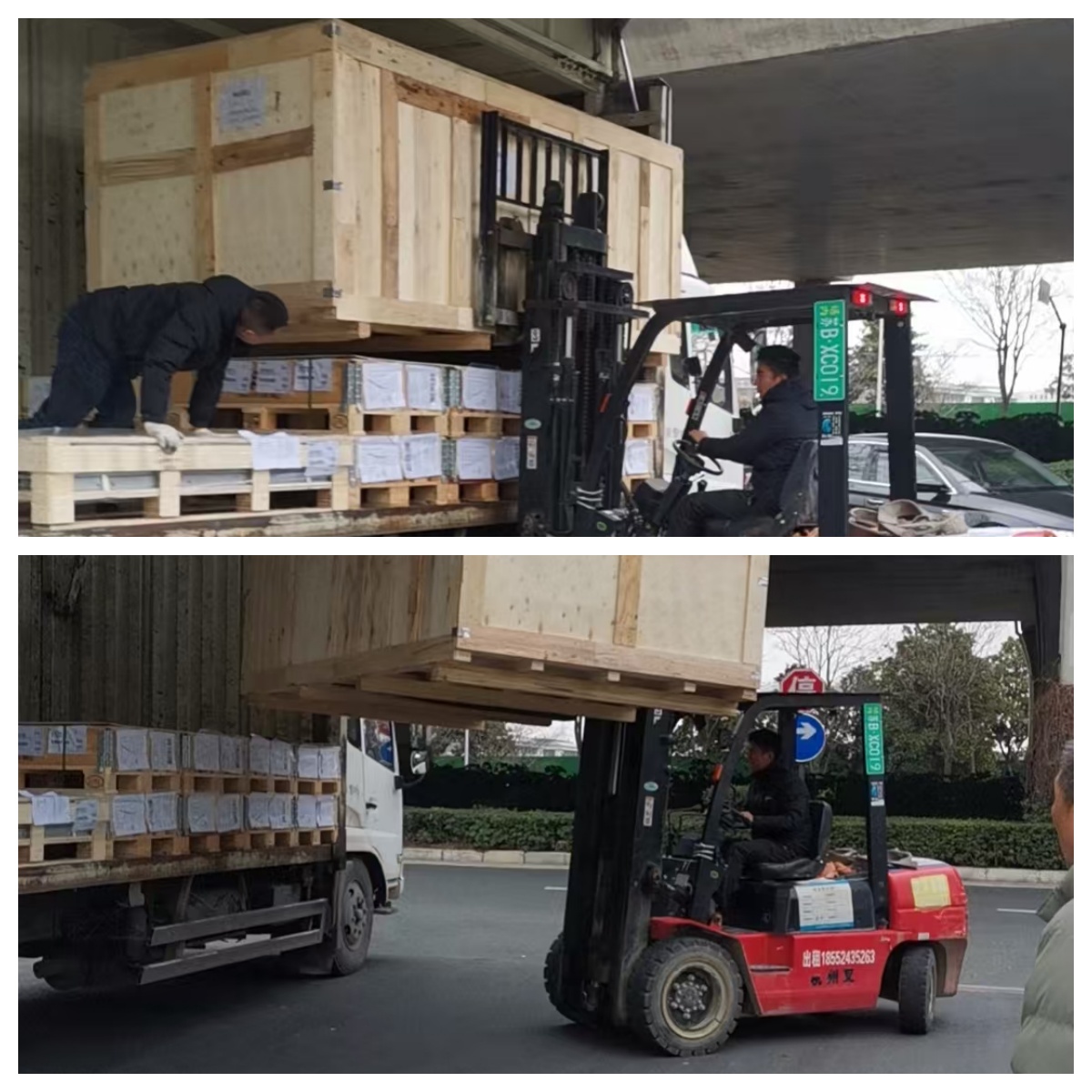 Professional conveyor manufacturer delivers regular equipment shipments to global and US markets