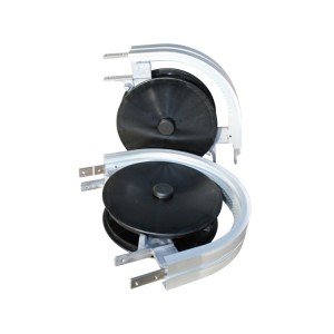 Durable flexible chain wheel for food seasoning conveyor systems, plastic chain wheel for spice production line conveyors