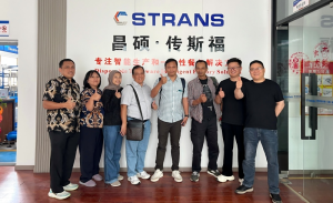 Indonesian Pharma Client Visit | Changshuo stainless steel conveyor