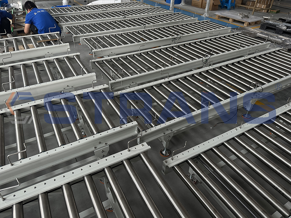 roller conveyor 12