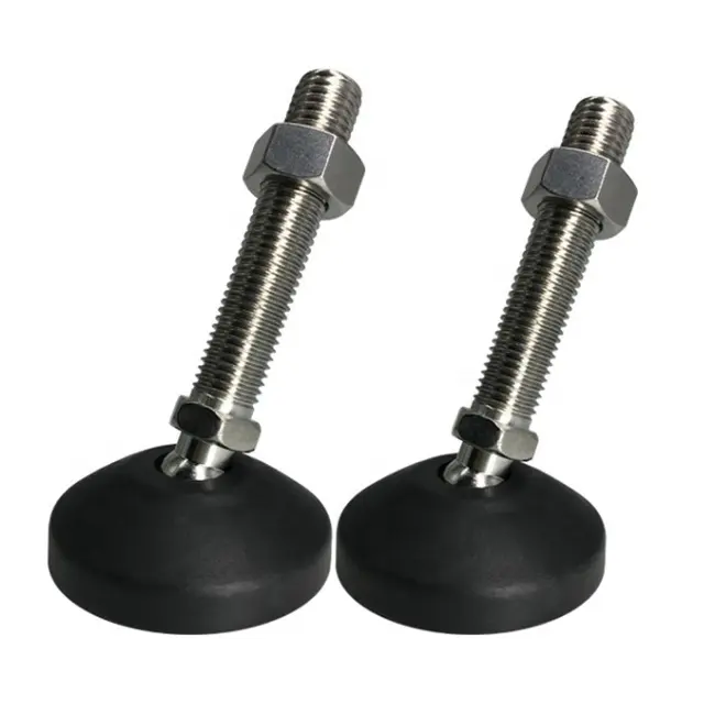 Plastic adjustable articulated feet