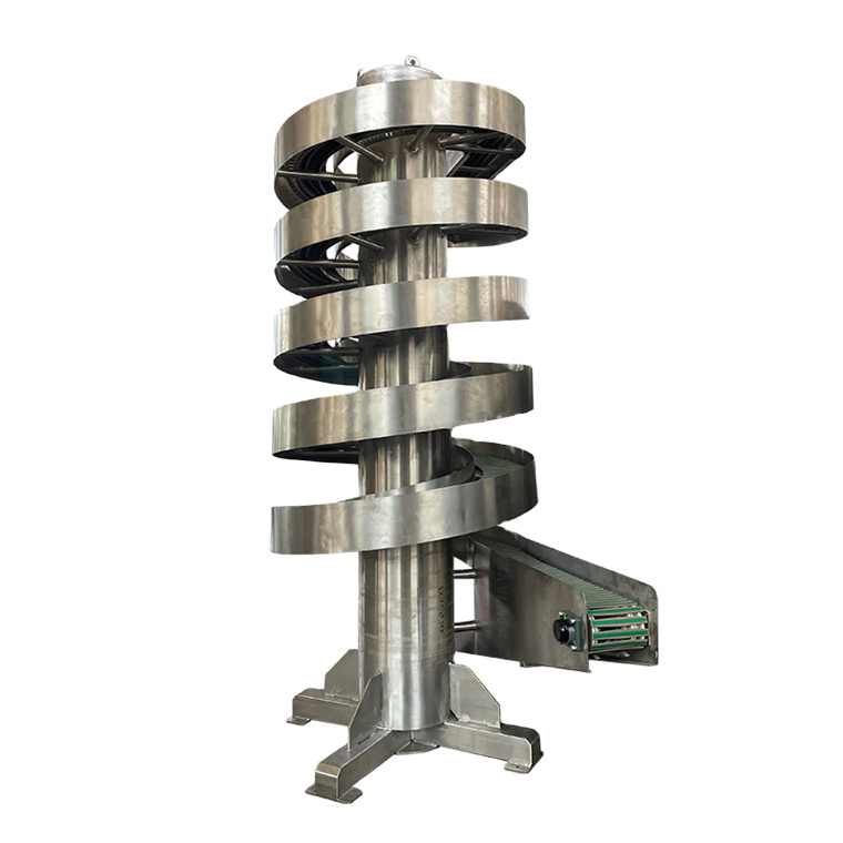 Stainless Steel Vertical Spiral Conveyor Elevator