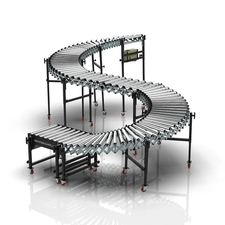 flexible roller conveyor