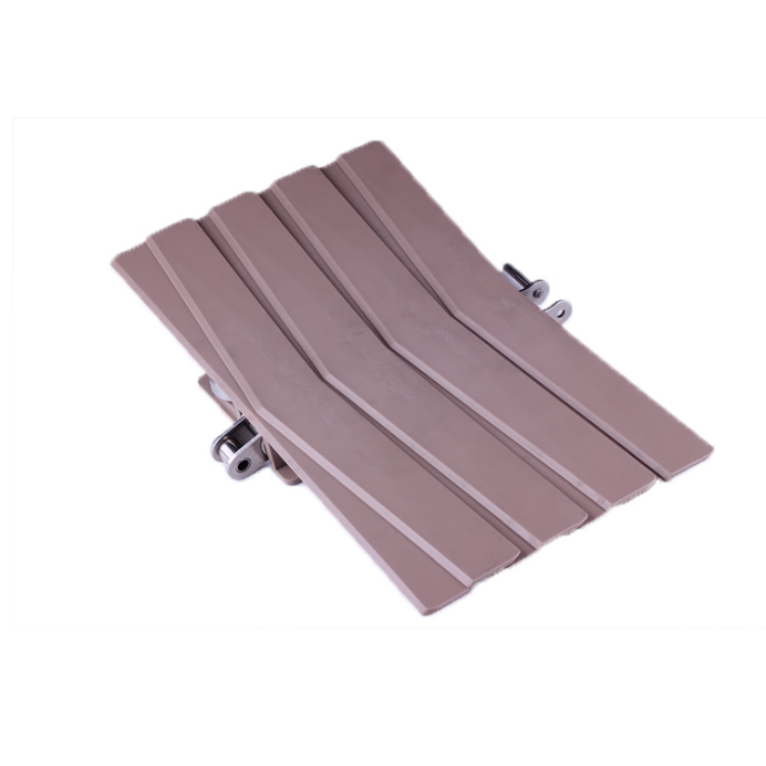 3873-R /L side flexing plastic conveyor chain with base bearing