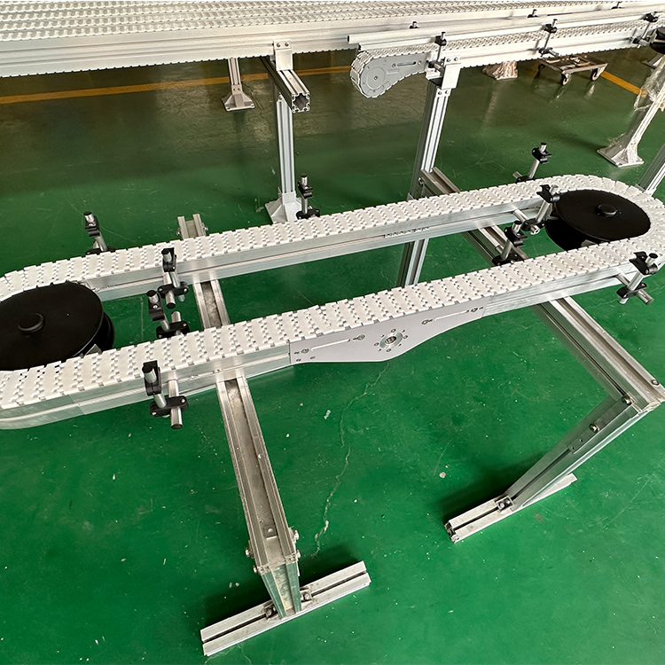 Aluminum Bottle Gripper Conveyor with Stainless Steel Frame