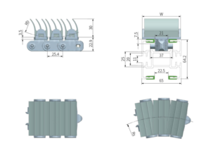 gripper conveyor chain
