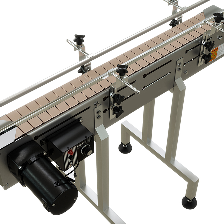 Flat Top Chain Conveyor for Bottles & Cans